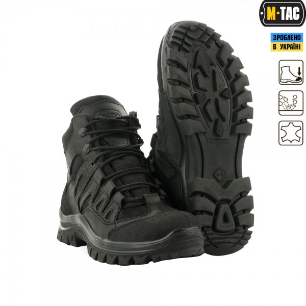 M-Tac ботинки полевые Mk.2 R Gen.II Black - 30003802