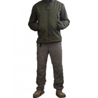 Тактические Брюки Uniqlo на флисовой подкладке серые