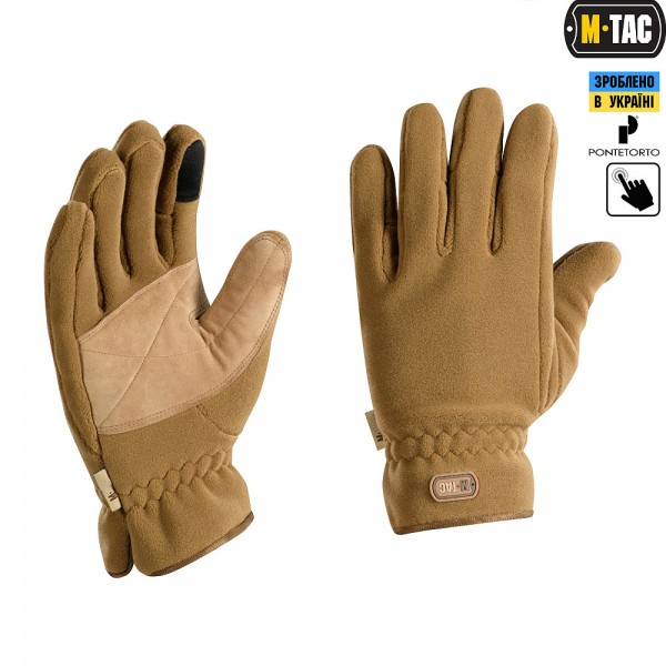 M-Tac рукавички Winter Premium Fleece Coyote - 90011005