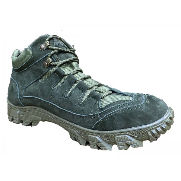 Черевики нубук олива - 3565762