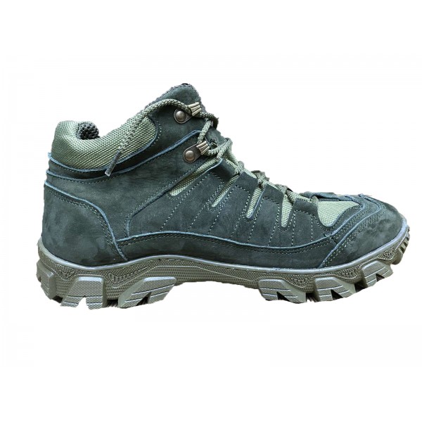 Черевики нубук олива - 3565762