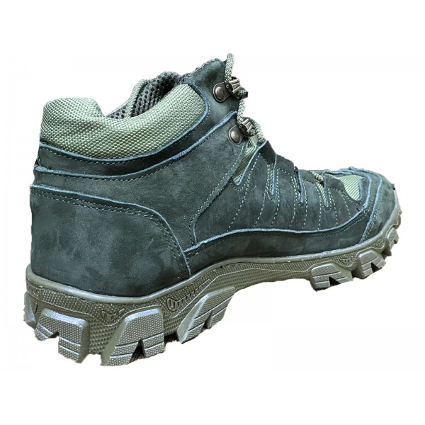 Черевики нубук олива - 3565762