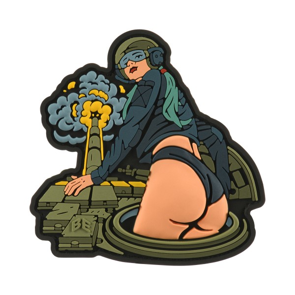 Brand Element нашивка Tank Girl PVC - 51386022