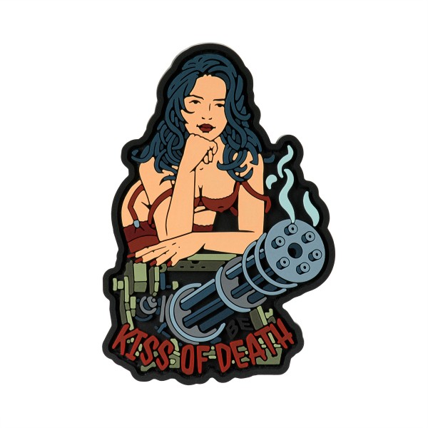 Brand Element нашивка Kiss of Death PVC - 51386023