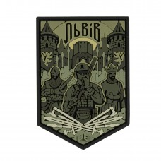 Brand Element нашивка Львов PVC olive