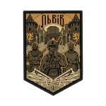 Brand Element нашивка Львов PVC coyote