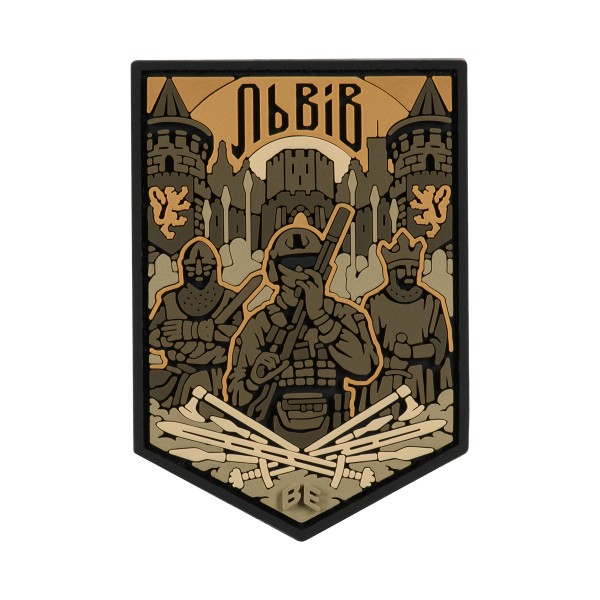 Brand Element нашивка Львів PVC coyote - 51386111