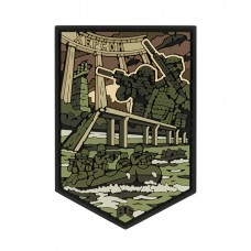 Brand Element нашивка Херсон PVC olive