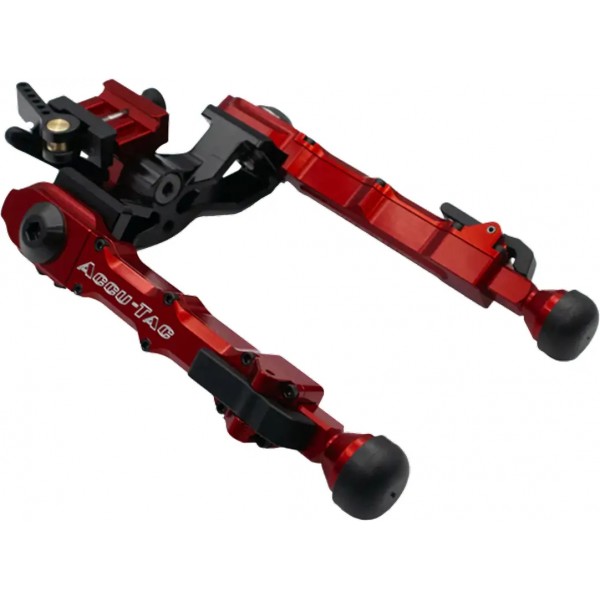 Сошки Accu-Tac WB-4 Limited Edition Redline швидкознімні. Picatinny - 17750194 Сошки Accu-Tac WB-4 Limited Edition Redline швидкознімні. Picatinny - 17750194