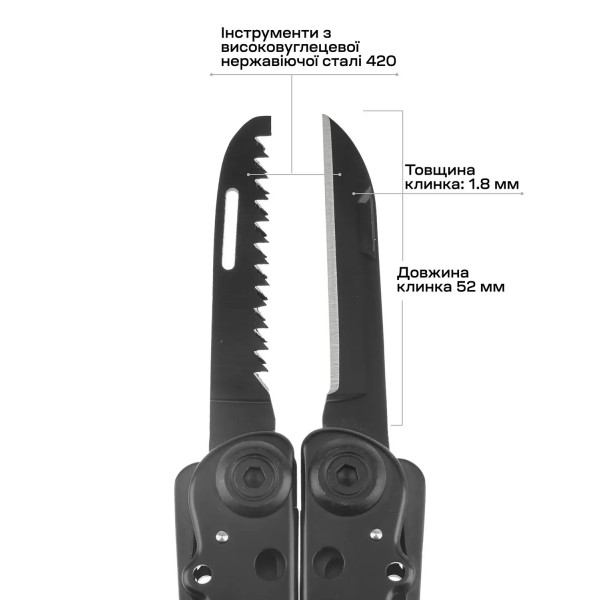 Мультитул Active Tactic II Tool Black - 630251 Мультитул Active Tactic II Tool Black - 630251
