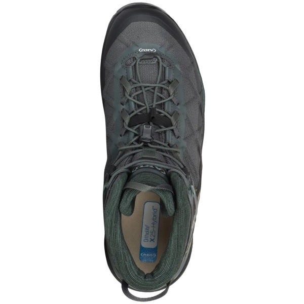 Ботинки AKU Rocket MID GTX 7 Grey/Green - 670442 Ботинки AKU Rocket MID GTX 7 Grey/Green - 670442