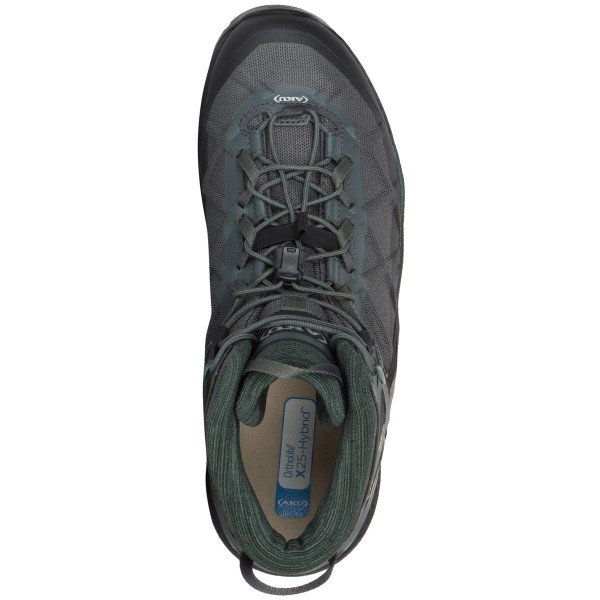 Ботинки AKU Rocket MID GTX 9 Grey/Green - 670444 Ботинки AKU Rocket MID GTX 9 Grey/Green - 670444