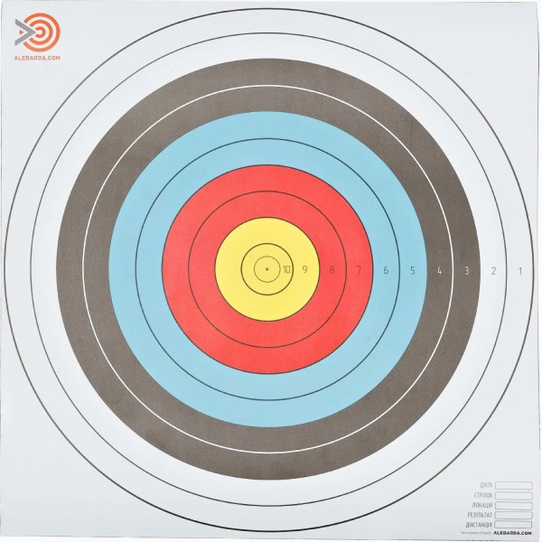 Мішень Алебарда FITA 60 для лука - 34130225