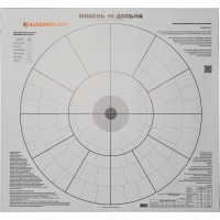 Мишень Алебарда 16-ти дольная