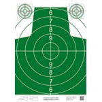 Алебарда мішень паперова №4М зелена (5 шт)