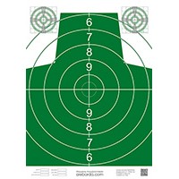 Алебарда мішень паперова №4М зелена (5 шт)