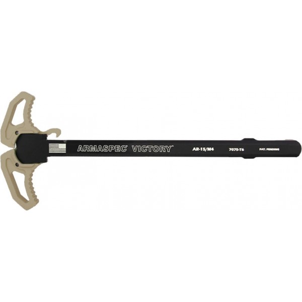 Рукоятка взведения Armaspec VictoryTM двусторонняя для AR15. Цвет: песочный - 15120249