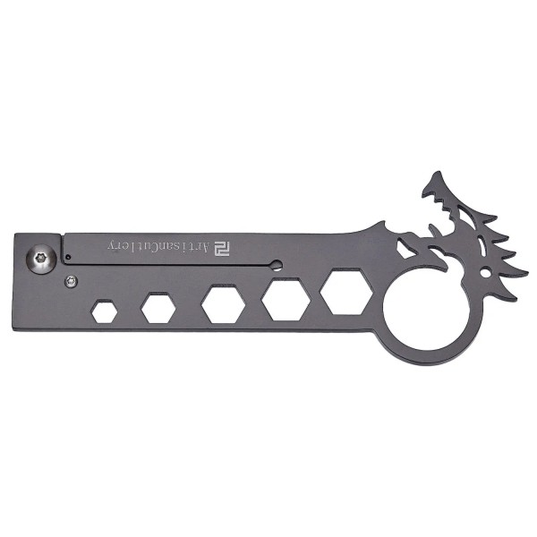 Нож Artisan Dragon Grey AUS-8 - 3548576