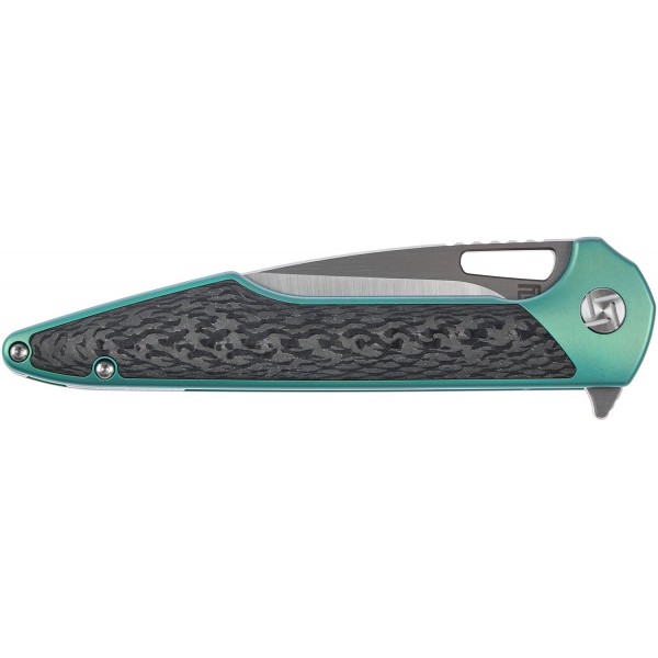 Ніж Artisan Archaeo Titanium Green - 27980359 Ніж Artisan Archaeo Titanium Green - 27980359
