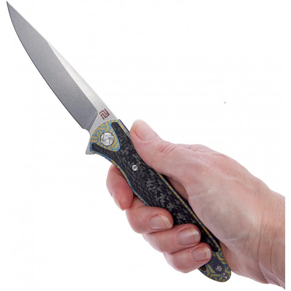 Нож Artisan Shark Titanium Green - 27980363 Нож Artisan Shark Titanium Green - 27980363