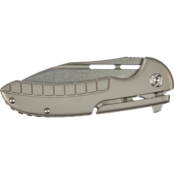 Ніж Artisan Valor S35VN Titanium Gray - 27980391