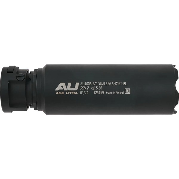 Саундмодератор Ase Utra DUAL556-S-BL GEN2 Short Black кал. 224 BoreLock - 36740423