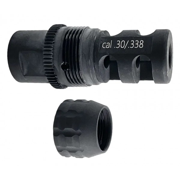 Дульне гальмо-компенсатор ASE UTRA BoreLock кал. 30/.338 M18x1.5 AI - 36740461