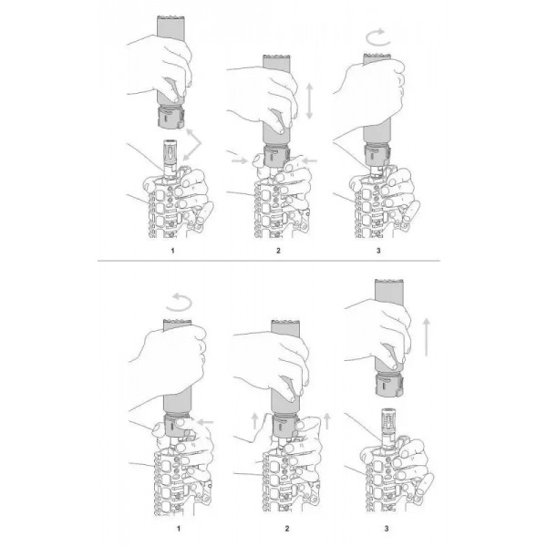 Саундмодератор Ase Utra DUAL556-S-QM2 Short Black кал. 224 QM2 - 36740518 Саундмодератор Ase Utra DUAL556-S-QM2 Short Black кал. 224 QM2 - 36740518