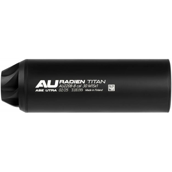 Глушник ASE UTRA Radien Titan Black кал. 30 М15х1 - 36740531