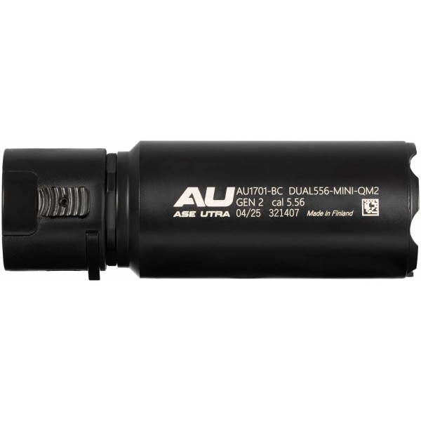 Саундмодератор Ase Utra DUAL556-Mini-QM2 Short Black кал. 224 QM2 - 36740550