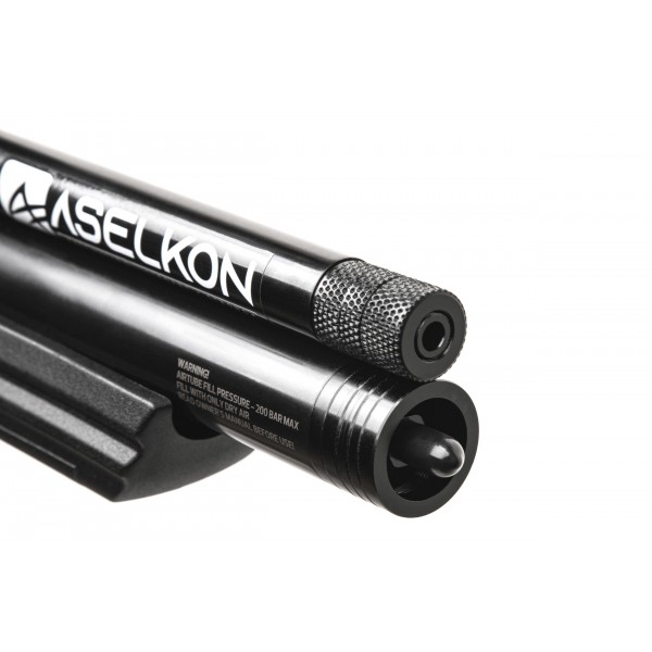 Пневматична PCP гвинтiвка Aselkon MX7-S Black кал. 4.5 - 1003372 Пневматична PCP гвинтiвка Aselkon MX7-S Black кал. 4.5 - 1003372