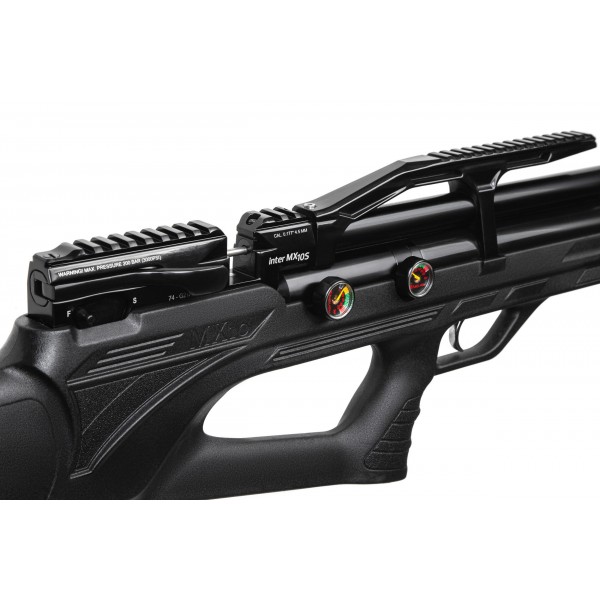 Пневматическая Редукторная PCP винтовка Aselkon MX10-S Black кал. 4.5 - 1003770 Пневматическая Редукторная PCP винтовка Aselkon MX10-S Black кал. 4.5 - 1003770