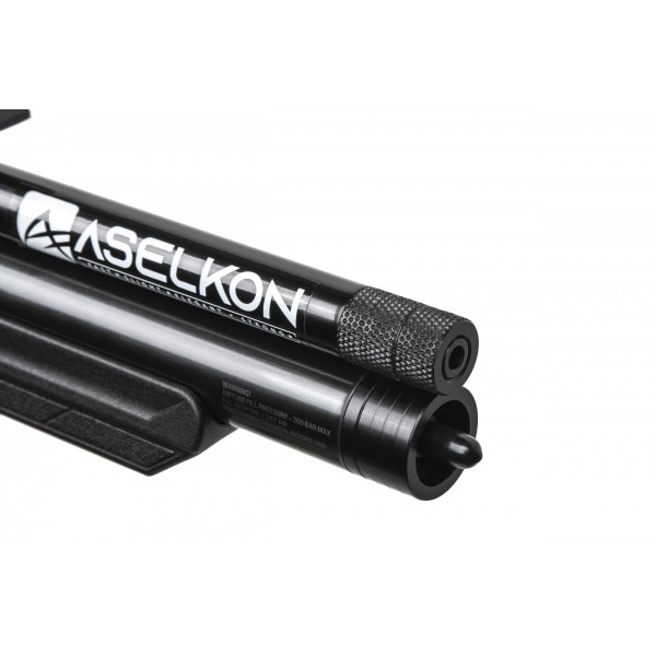 Пневматическая Редукторная PCP винтовка Aselkon MX10-S Black кал. 4.5 - 1003770 Пневматическая Редукторная PCP винтовка Aselkon MX10-S Black кал. 4.5 - 1003770