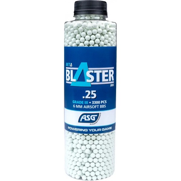 Страйкбольные шарики ASG Beta Blaster 6 мм 0,25 г 3300 шт - 19560008