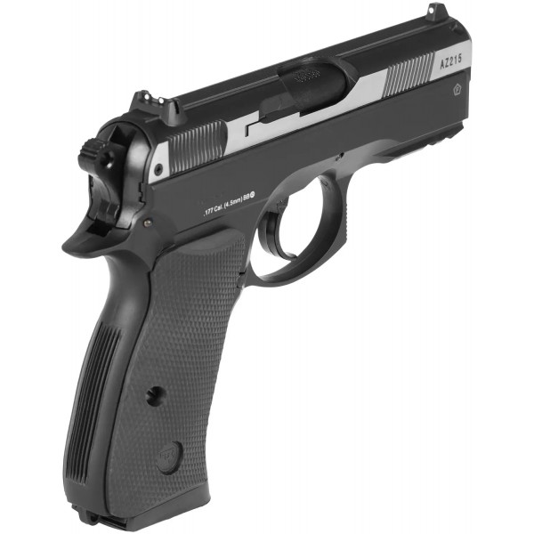 Пистолет пневматический ASG CZ 75D Compact Nickel. CO2. BB кал. 4.5 мм - 23702521 Пистолет пневматический ASG CZ 75D Compact Nickel. CO2. BB кал. 4.5 мм - 23702521