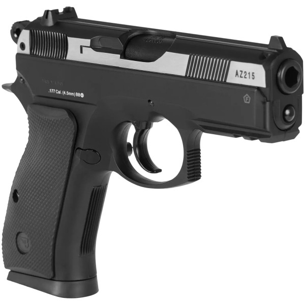 Пистолет пневматический ASG CZ 75D Compact Nickel. CO2. BB кал. 4.5 мм - 23702521 Пистолет пневматический ASG CZ 75D Compact Nickel. CO2. BB кал. 4.5 мм - 23702521