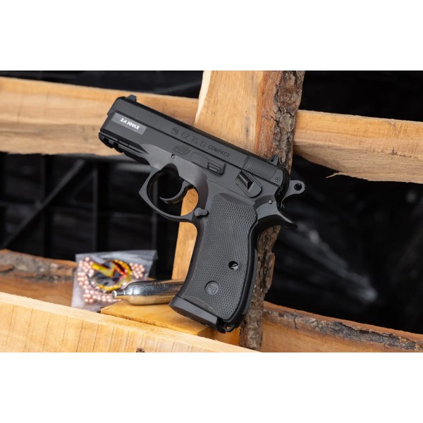 Пістолет пневматичний ASG CZ 75D Compact. CO2. BB кал. 4.5 мм - 23702522