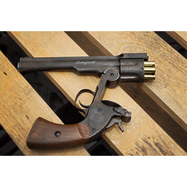 Револьвер пневматичний ASG Schofield 6". CO2. Pellet кал. 4.5 мм - 23702820 Револьвер пневматичний ASG Schofield 6". CO2. Pellet кал. 4.5 мм - 23702820