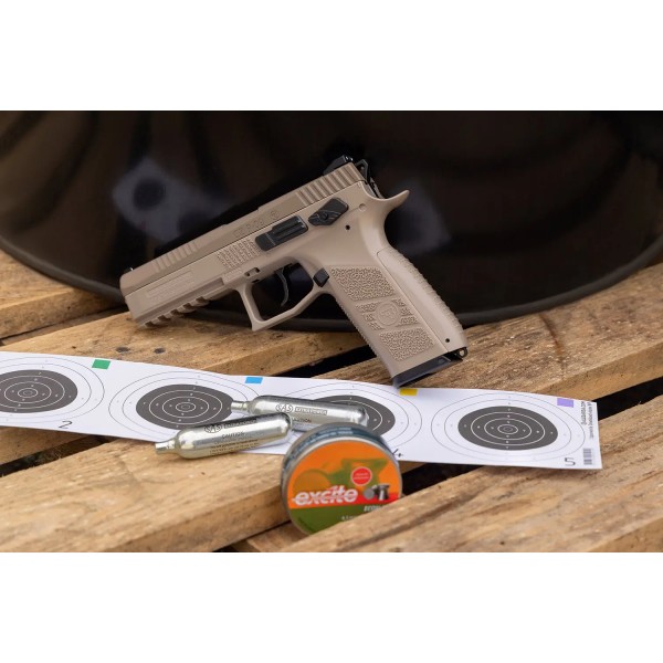Пистолет пневматический ASG CZ P-09 FDE Blowback. CO2. Pellet кал. 4.5 мм - 23702878 Пистолет пневматический ASG CZ P-09 FDE Blowback. CO2. Pellet кал. 4.5 мм - 23702878