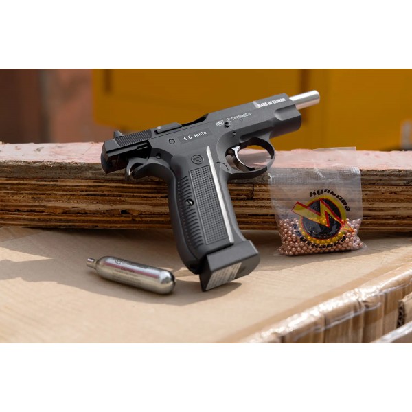 Пистолет пневматический ASG CZ 75 Blowback. CO2. BB кал. 4.5 мм - 23702881 Пистолет пневматический ASG CZ 75 Blowback. CO2. BB кал. 4.5 мм - 23702881