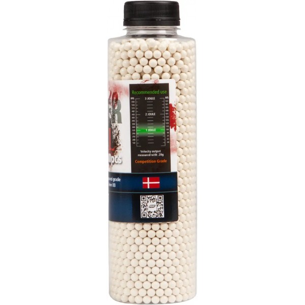 Страйкбольные шарики ASG Blaster Devil White 6 мм 0,2 г 3300 шт - 23704153 Страйкбольные шарики ASG Blaster Devil White 6 мм 0,2 г 3300 шт - 23704153