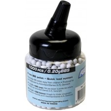 Страйкбольные шарики ASG Standard White 6 мм 0,2 г 1000 шт