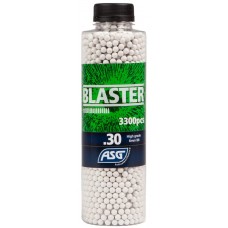 Страйкбольные шарики ASG Blaster кал. 6мм 0,30 г 3300 в упаковке White