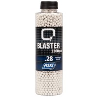 Страйкбольные шарики ASG Q Blaster кал.6 мм 0,28г 3300 штук в упаковке White