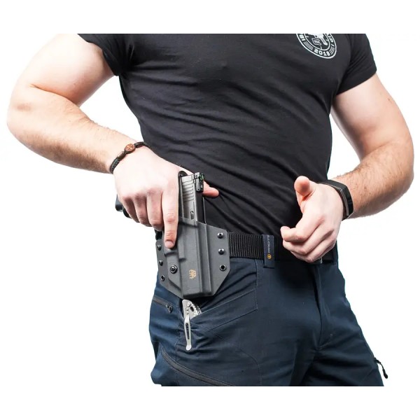 Кобура ATA Gear Hit Factor ver.1 RH поясная для Glock 17 - 3480012 Кобура ATA Gear Hit Factor ver.1 RH поясная для Glock 17 - 3480012