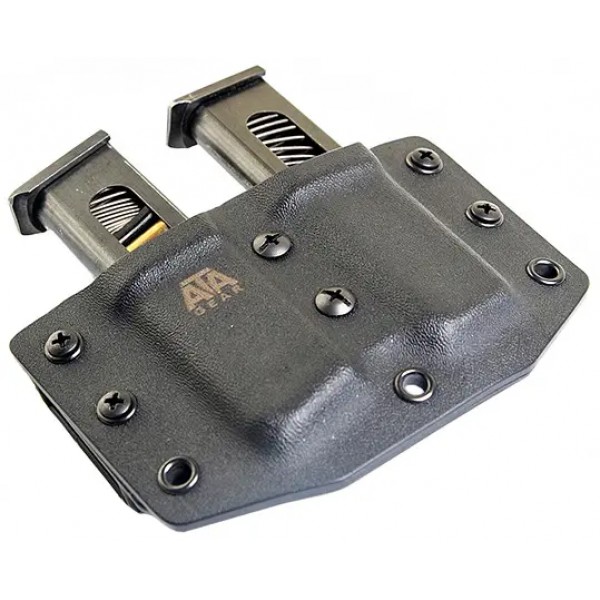 Паучер ATA Gear двойной под магазин ПМ. Цвет - черный - 3480013 Паучер ATA Gear двойной под магазин ПМ. Цвет - черный - 3480013