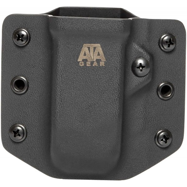 Паучер ATA Gear Ver.1 под магазин Glock 17/19. Цвет - черный - 3480016