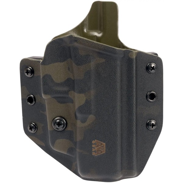 Кобура ATA Gear Hit Factor Ver. 1 RH поясна для Glock 17/22/47 MultiCam-Black - 3480123