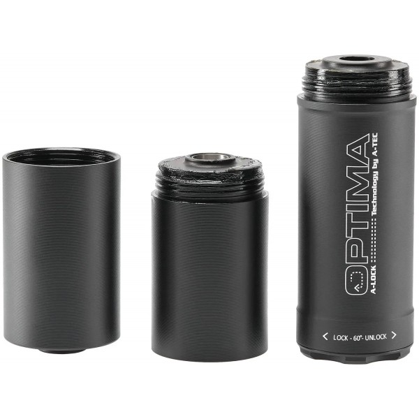 Саундмодератор A-TEC Optima-45 кал. 224 (.222 Rem;.223 Rem и.22-250 Rem) A-Lock Mini - 36740301 Саундмодератор A-TEC Optima-45 кал. 224 (.222 Rem;.223 Rem и.22-250 Rem) A-Lock Mini - 36740301