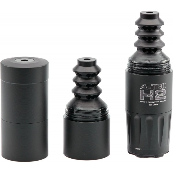 Саундмодератор A-TEC H2 кал. 224 М18х1. 3 модуля - 36740356 Саундмодератор A-TEC H2 кал. 224 М18х1. 3 модуля - 36740356